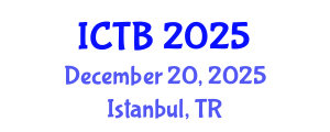 International Conference on Taxonomy and Biodiversity (ICTB) December 20, 2025 - Istanbul, Turkey