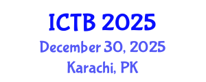 International Conference on Taxonomy and Biodiversity (ICTB) December 30, 2025 - Karachi, Pakistan