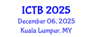 International Conference on Taxonomy and Biodiversity (ICTB) December 06, 2025 - Kuala Lumpur, Malaysia