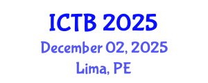 International Conference on Taxonomy and Biodiversity (ICTB) December 02, 2025 - Lima, Peru