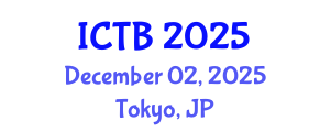 International Conference on Taxonomy and Biodiversity (ICTB) December 02, 2025 - Tokyo, Japan