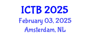 International Conference on Taxonomy and Biodiversity (ICTB) February 03, 2025 - Amsterdam, Netherlands