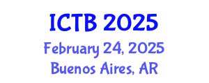 International Conference on Taxonomy and Biodiversity (ICTB) February 24, 2025 - Buenos Aires, Argentina