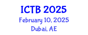 International Conference on Taxonomy and Biodiversity (ICTB) February 10, 2025 - Dubai, United Arab Emirates