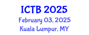 International Conference on Taxonomy and Biodiversity (ICTB) February 03, 2025 - Kuala Lumpur, Malaysia