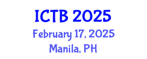 International Conference on Taxonomy and Biodiversity (ICTB) February 17, 2025 - Manila, Philippines