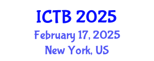 International Conference on Taxonomy and Biodiversity (ICTB) February 17, 2025 - New York, United States