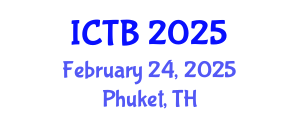 International Conference on Taxonomy and Biodiversity (ICTB) February 24, 2025 - Phuket, Thailand