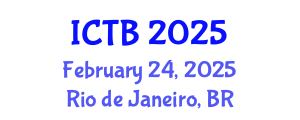 International Conference on Taxonomy and Biodiversity (ICTB) February 24, 2025 - Rio de Janeiro, Brazil