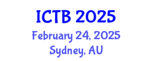 International Conference on Taxonomy and Biodiversity (ICTB) February 24, 2025 - Sydney, Australia