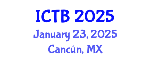 International Conference on Taxonomy and Biodiversity (ICTB) January 23, 2025 - Cancún, Mexico