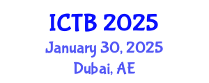 International Conference on Taxonomy and Biodiversity (ICTB) January 30, 2025 - Dubai, United Arab Emirates