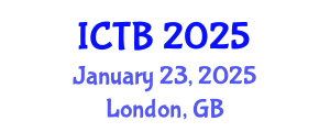 International Conference on Taxonomy and Biodiversity (ICTB) January 23, 2025 - London, United Kingdom