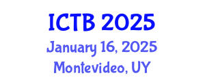 International Conference on Taxonomy and Biodiversity (ICTB) January 16, 2025 - Montevideo, Uruguay