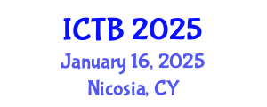 International Conference on Taxonomy and Biodiversity (ICTB) January 16, 2025 - Nicosia, Cyprus