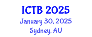 International Conference on Taxonomy and Biodiversity (ICTB) January 30, 2025 - Sydney, Australia