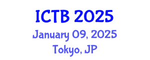 International Conference on Taxonomy and Biodiversity (ICTB) January 09, 2025 - Tokyo, Japan