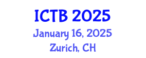 International Conference on Taxonomy and Biodiversity (ICTB) January 16, 2025 - Zurich, Switzerland