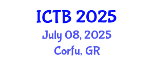 International Conference on Taxonomy and Biodiversity (ICTB) July 08, 2025 - Corfu, Greece