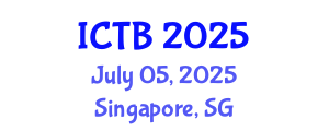 International Conference on Taxonomy and Biodiversity (ICTB) July 05, 2025 - Singapore, Singapore