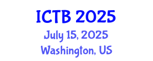 International Conference on Taxonomy and Biodiversity (ICTB) July 15, 2025 - Washington, United States