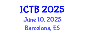 International Conference on Taxonomy and Biodiversity (ICTB) June 10, 2025 - Barcelona, Spain