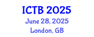 International Conference on Taxonomy and Biodiversity (ICTB) June 28, 2025 - London, United Kingdom