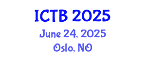 International Conference on Taxonomy and Biodiversity (ICTB) June 24, 2025 - Oslo, Norway