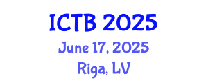 International Conference on Taxonomy and Biodiversity (ICTB) June 17, 2025 - Riga, Latvia