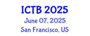 International Conference on Taxonomy and Biodiversity (ICTB) June 07, 2025 - San Francisco, United States