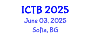 International Conference on Taxonomy and Biodiversity (ICTB) June 03, 2025 - Sofia, Bulgaria