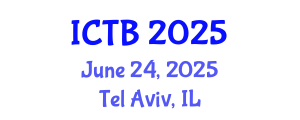 International Conference on Taxonomy and Biodiversity (ICTB) June 24, 2025 - Tel Aviv, Israel