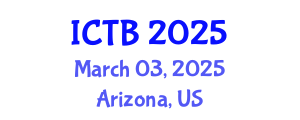 International Conference on Taxonomy and Biodiversity (ICTB) March 03, 2025 - Arizona, United States