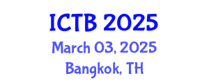 International Conference on Taxonomy and Biodiversity (ICTB) March 03, 2025 - Bangkok, Thailand