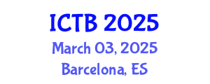 International Conference on Taxonomy and Biodiversity (ICTB) March 03, 2025 - Barcelona, Spain