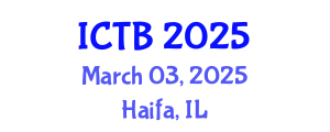 International Conference on Taxonomy and Biodiversity (ICTB) March 03, 2025 - Haifa, Israel