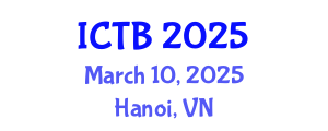 International Conference on Taxonomy and Biodiversity (ICTB) March 10, 2025 - Hanoi, Vietnam