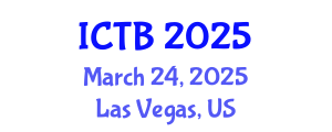 International Conference on Taxonomy and Biodiversity (ICTB) March 24, 2025 - Las Vegas, United States