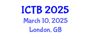 International Conference on Taxonomy and Biodiversity (ICTB) March 10, 2025 - London, United Kingdom