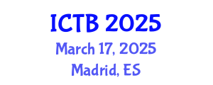 International Conference on Taxonomy and Biodiversity (ICTB) March 17, 2025 - Madrid, Spain