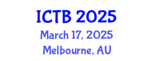 International Conference on Taxonomy and Biodiversity (ICTB) March 17, 2025 - Melbourne, Australia