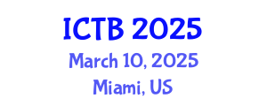 International Conference on Taxonomy and Biodiversity (ICTB) March 10, 2025 - Miami, United States