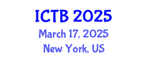 International Conference on Taxonomy and Biodiversity (ICTB) March 17, 2025 - New York, United States