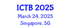 International Conference on Taxonomy and Biodiversity (ICTB) March 24, 2025 - Singapore, Singapore