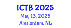 International Conference on Taxonomy and Biodiversity (ICTB) May 13, 2025 - Amsterdam, Netherlands