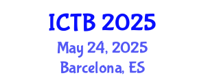 International Conference on Taxonomy and Biodiversity (ICTB) May 24, 2025 - Barcelona, Spain