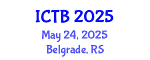 International Conference on Taxonomy and Biodiversity (ICTB) May 24, 2025 - Belgrade, Serbia