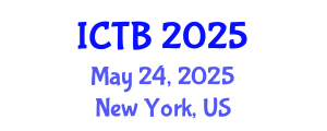 International Conference on Taxonomy and Biodiversity (ICTB) May 24, 2025 - New York, United States