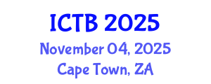 International Conference on Taxonomy and Biodiversity (ICTB) November 04, 2025 - Cape Town, South Africa