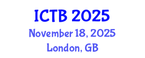 International Conference on Taxonomy and Biodiversity (ICTB) November 18, 2025 - London, United Kingdom